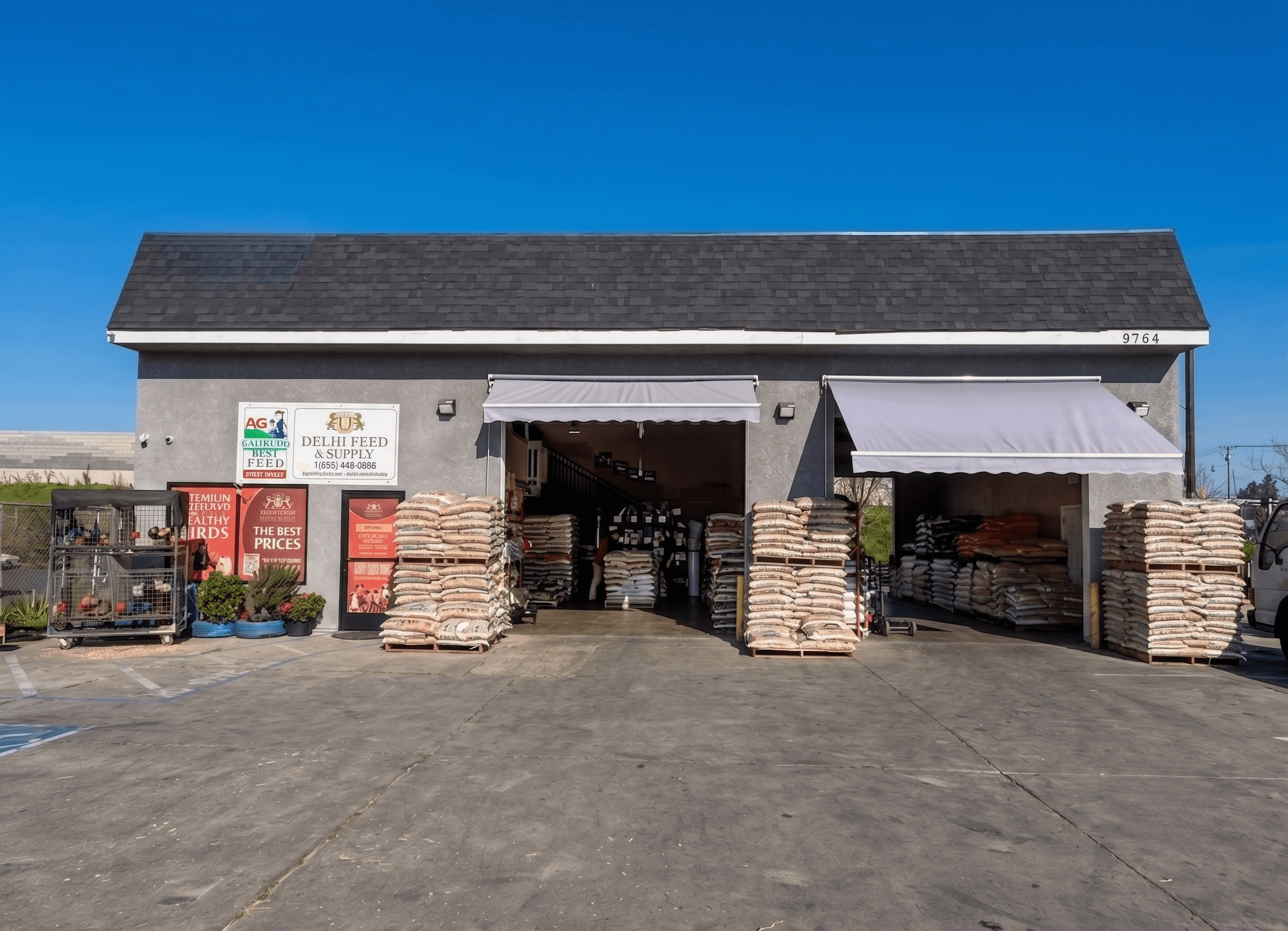 Delhi Feed and Supply storefront